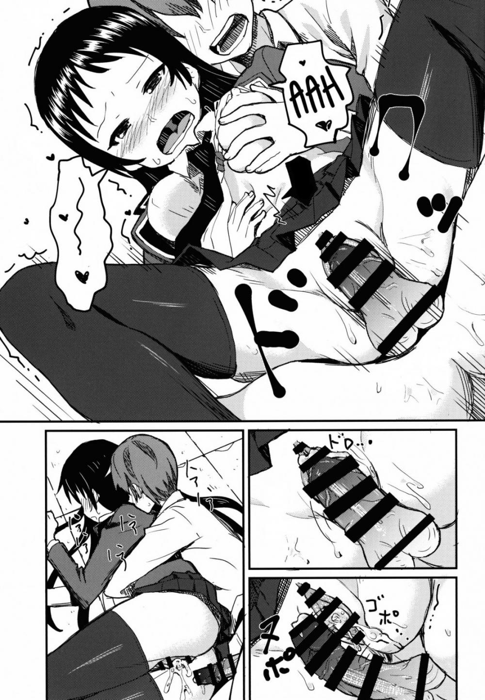 Hentai Manga Comic-I Tried To Approach Kajou-senpai With My Bare Dick-Read-21